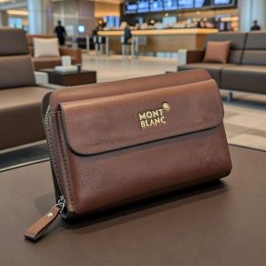 Montblanc Heritage Leather Organizer Clutch