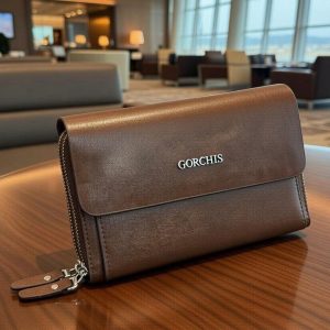Gorchis Leather Clutch Organizer