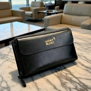 Montblanc Heritage Leather Organizer Clutch