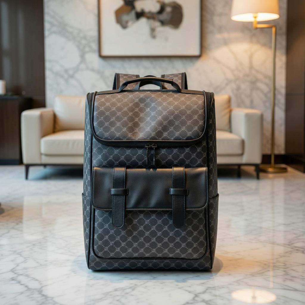 Premium Monogram Executive Backpack - Image 2