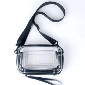 Clear crossbody bag