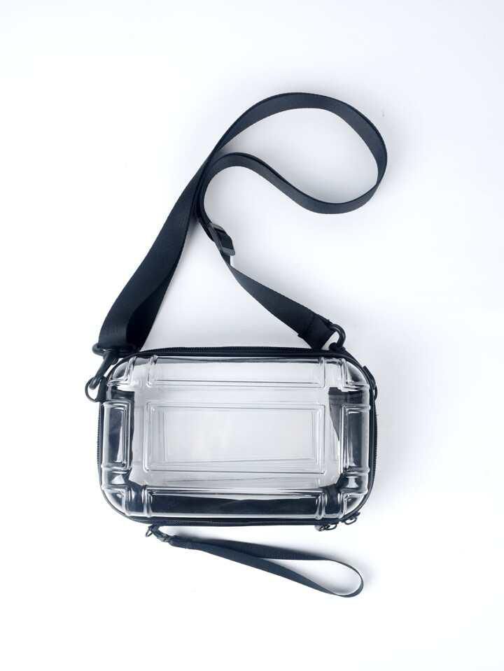 Clear crossbody bag